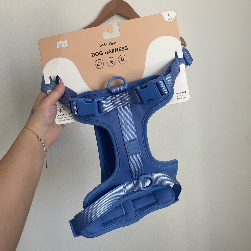 Wild One Dog Harness in Moonstone